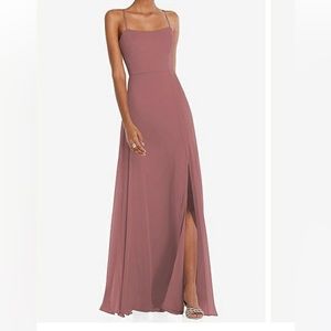 Bridesmaid Dress - Dessy - Rosewood Color - Dress